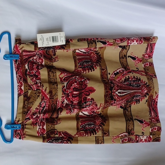 Harve Benard Petite Midi Skirt  Sz 10 - Picture 1 of 7